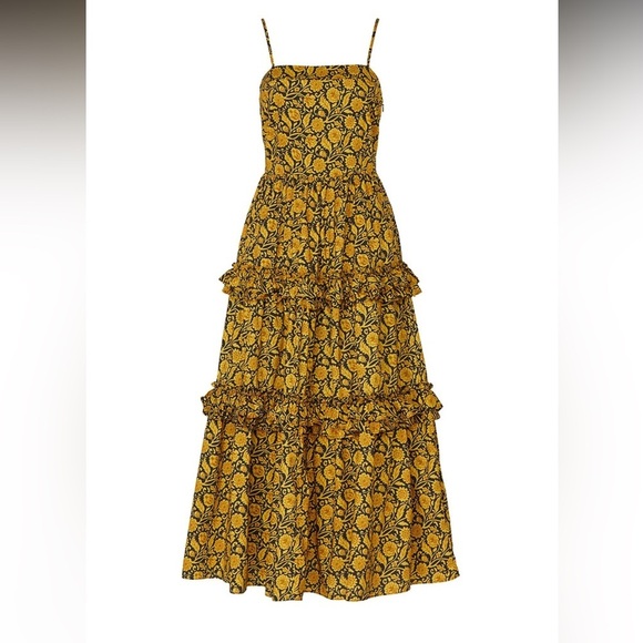 Nicholas Adele Floral Midi Dress - Picture 1 of 11
